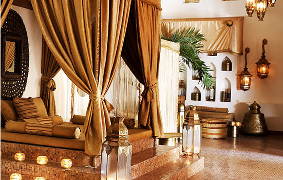 Luxury spa therapy 