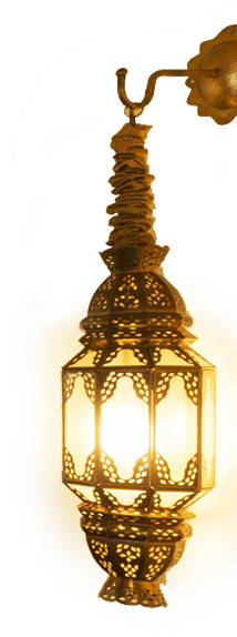 Brass decorative light fixture 