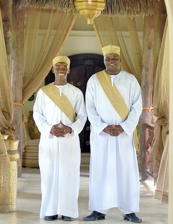 E-concierge service at The Palms. Zanzibar 