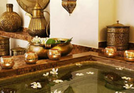Luxury spa pool at The Palms Zanzibar